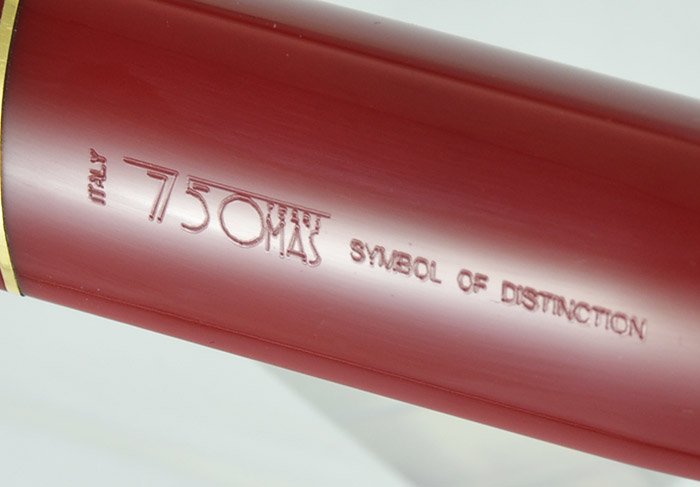 Omas 360 Fountain Pen - 75th Anniversary SE, Red, 18K Medium Nib